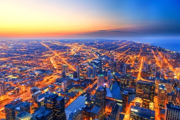 芝加哥夜景