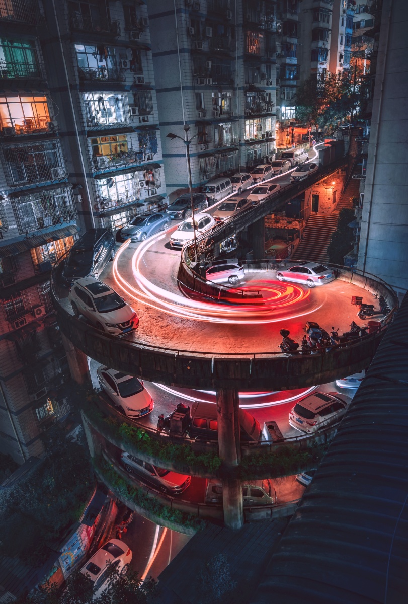 重庆旋转停车场