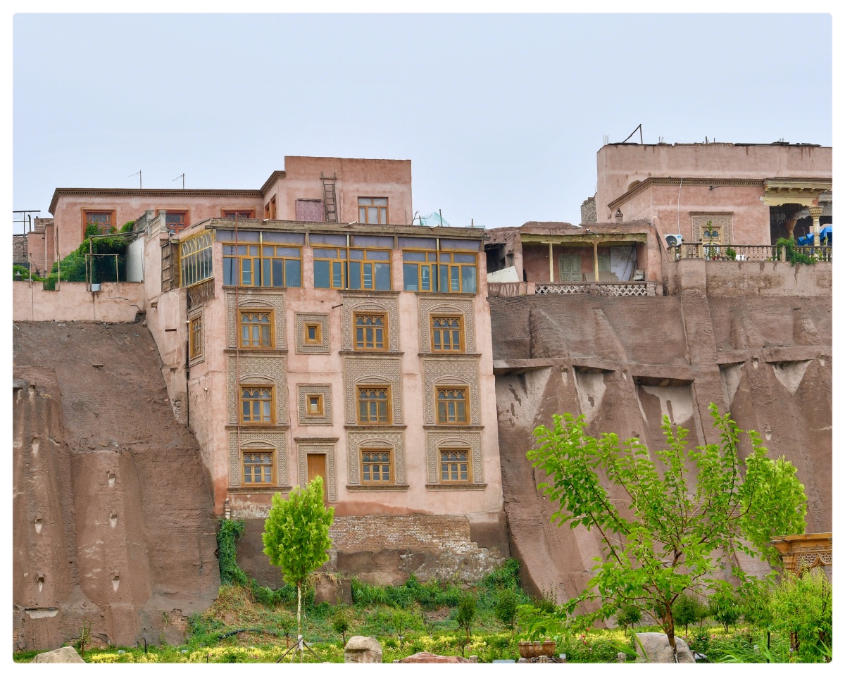 新疆一喀什老城高台民居