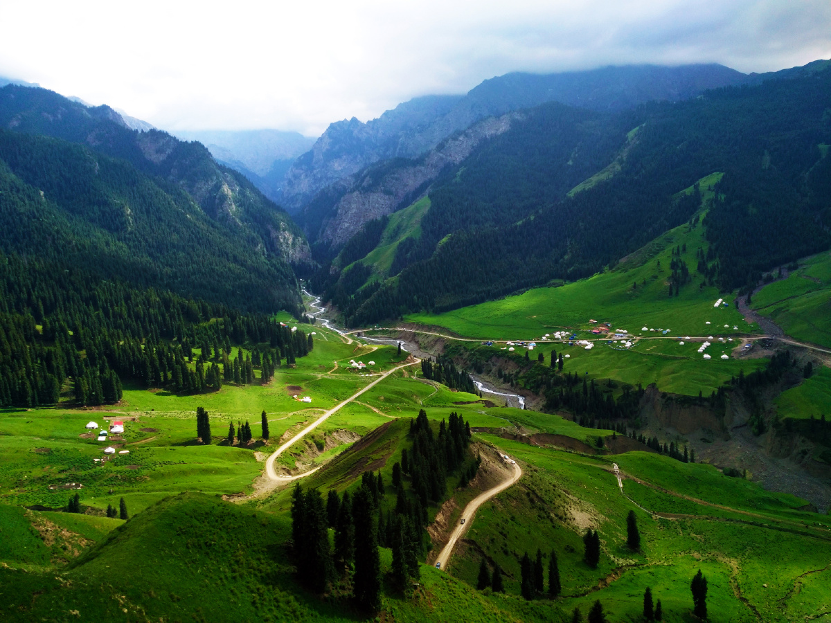 天山美景好风光