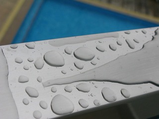 雨后的阳台