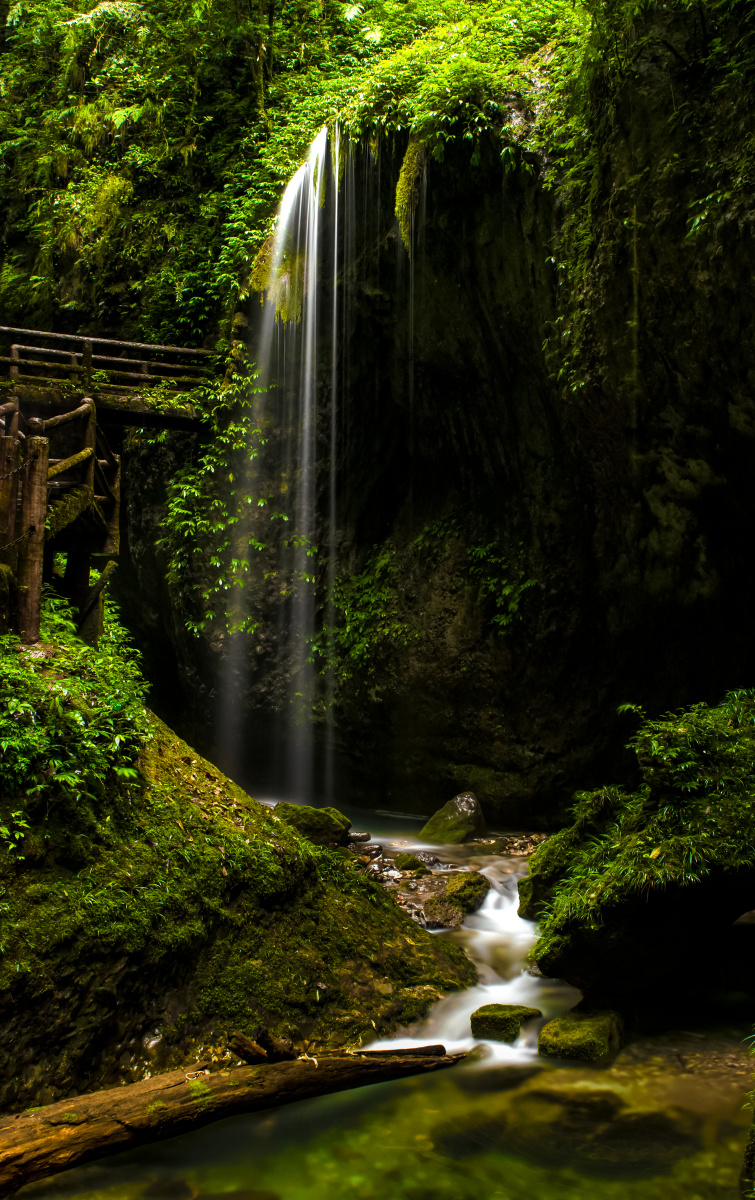 青城后山之~幽泉飞瀑