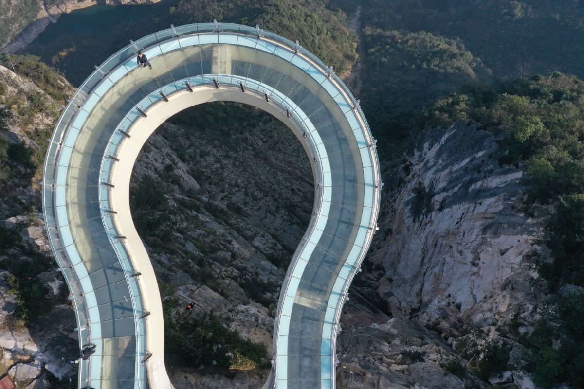 云阳龙缸云端廊桥