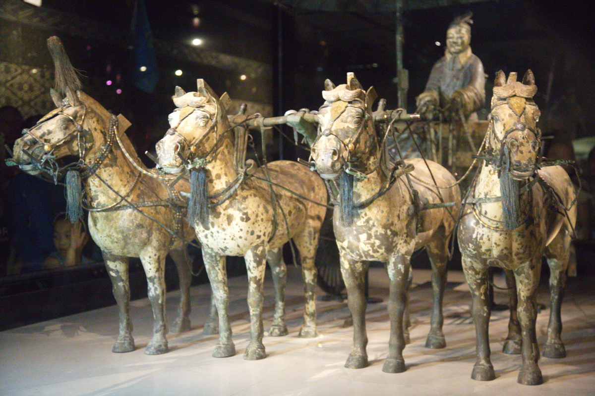 秦铜马车