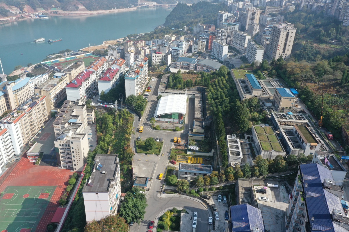 三峡库区巴东县城