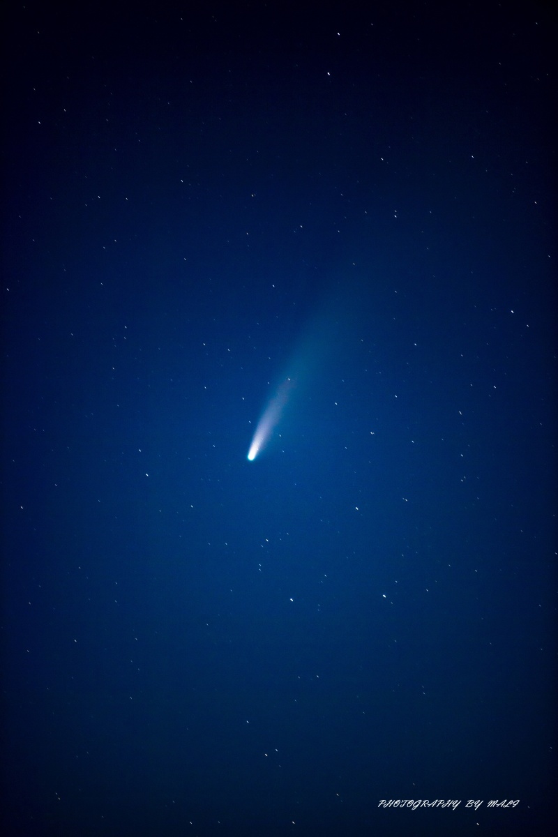 北京妙峰山拍neowise彗星