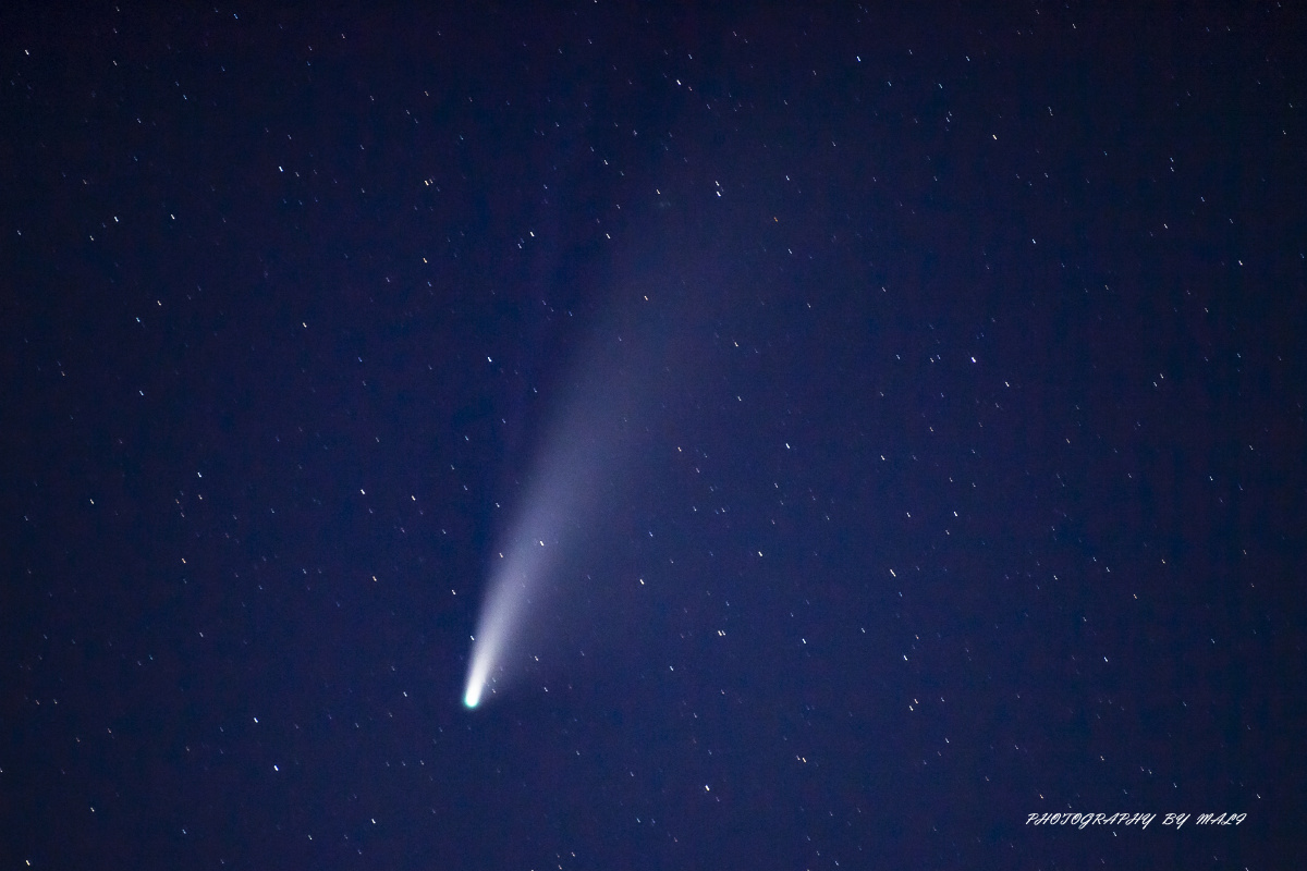 北京妙峰山拍neowise彗星