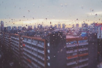 窗外