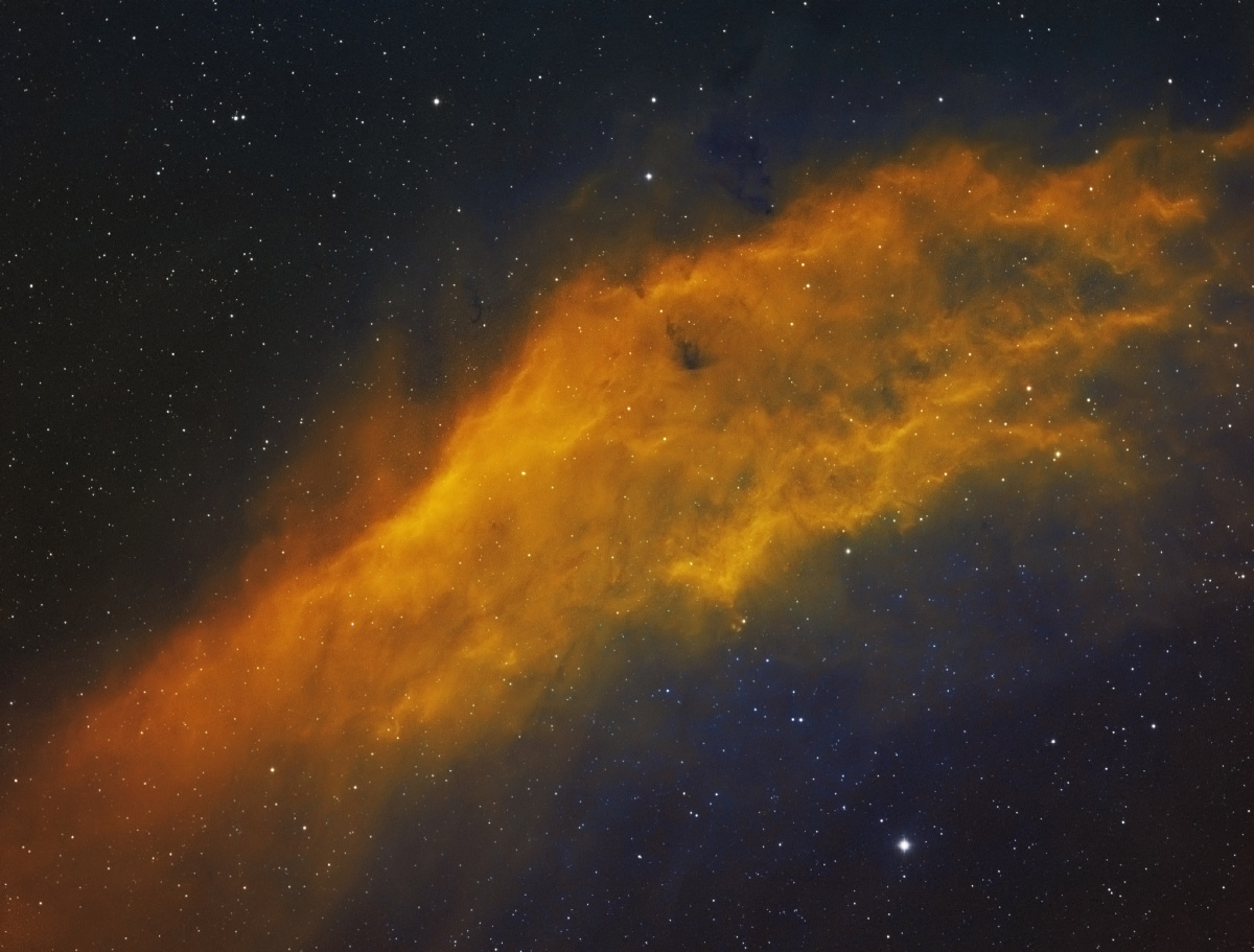 我的深空摄影系列加州星云ngc1499hso