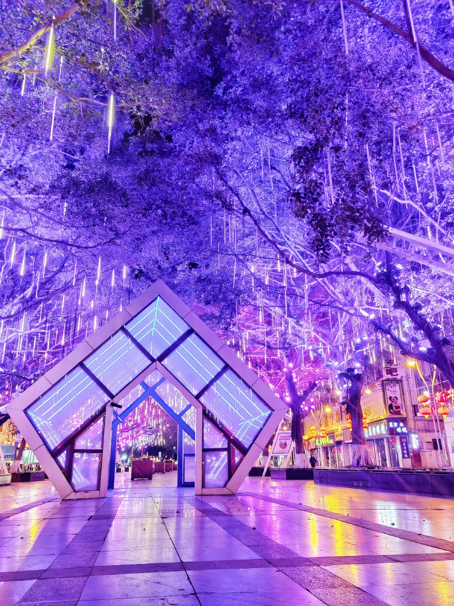 四川遂宁步行街