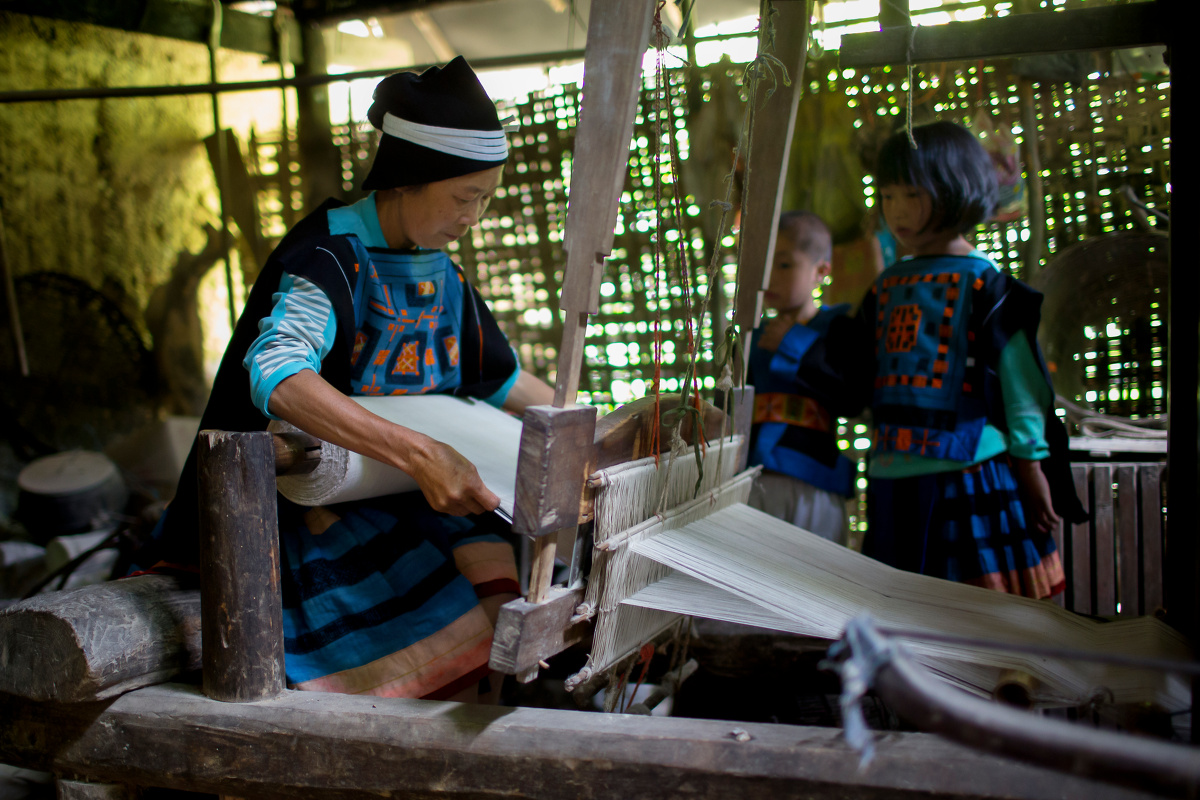 2017年7月26日摄于广西河池南丹白裤瑶.