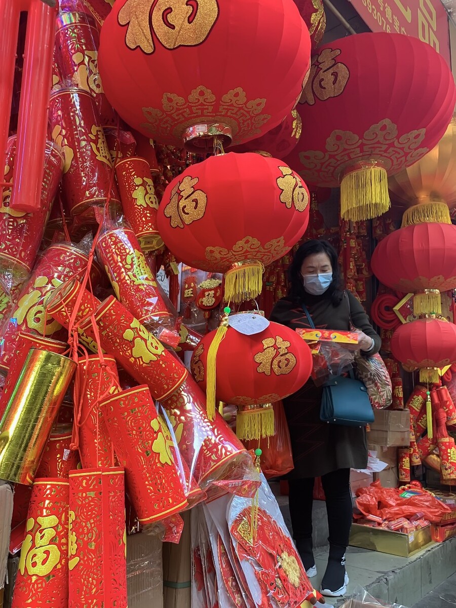 2021年1月30日拍摄于广东广州市海珠区