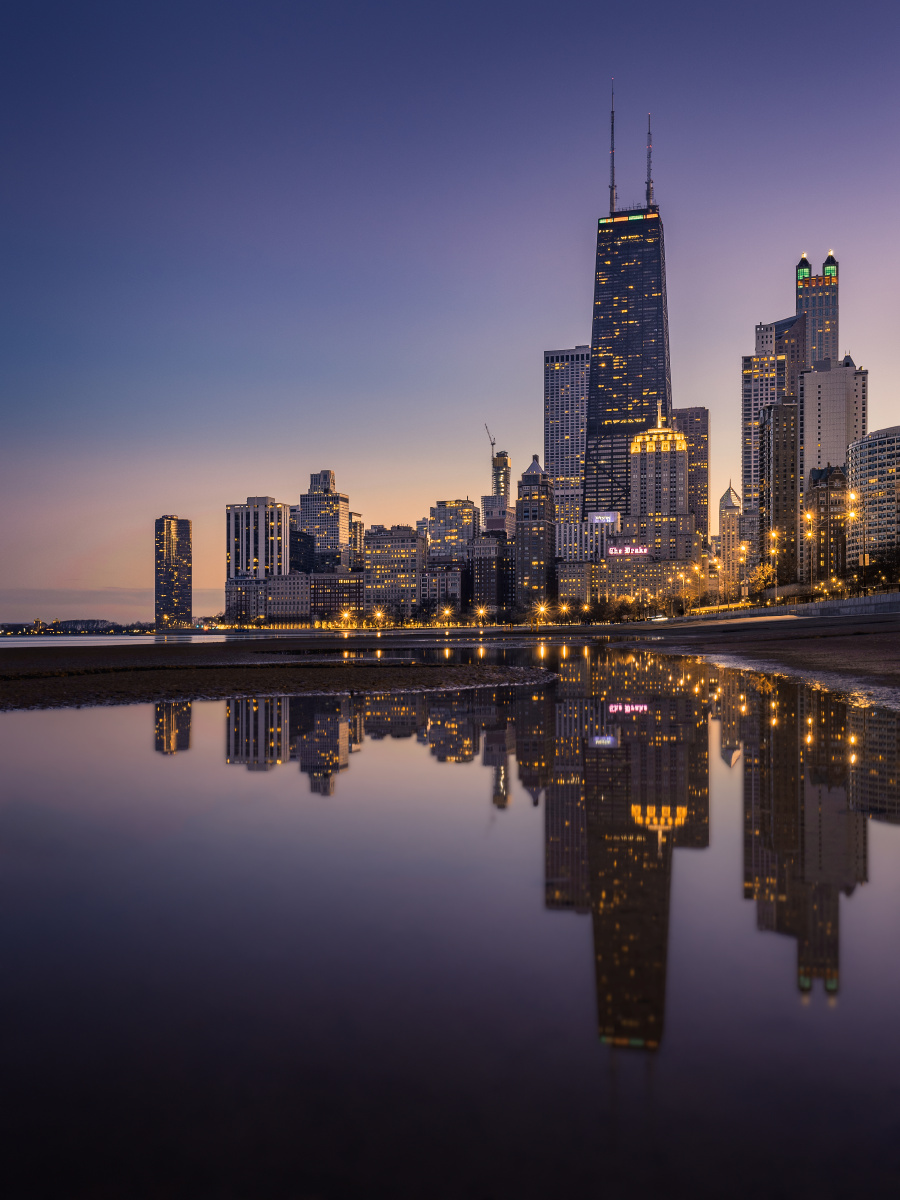 芝加哥倒影