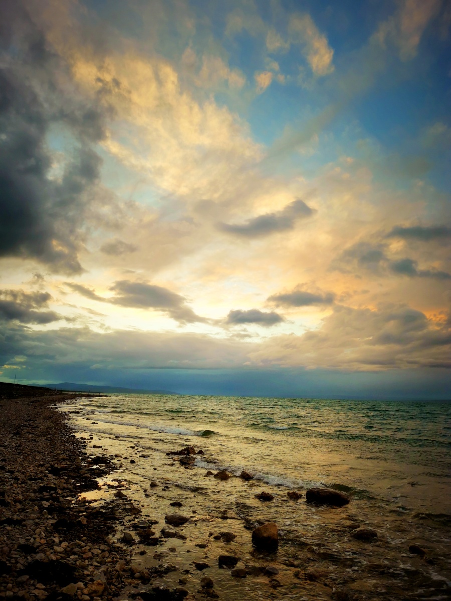 色彩丰富的青海湖天气太给力05