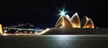 Opera house and bridge
