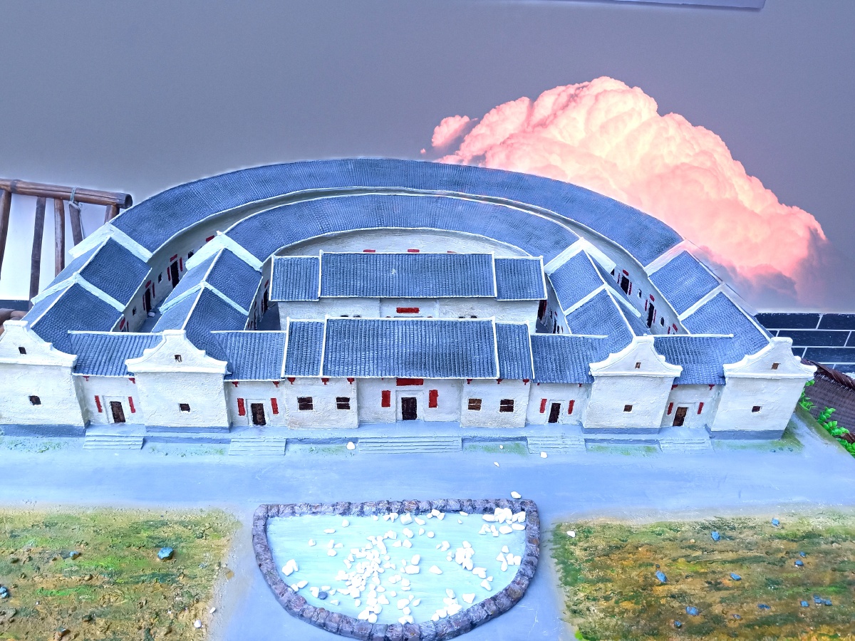 客家围龙屋艺术源于生活