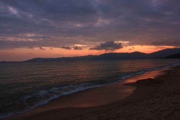 海边晚霞