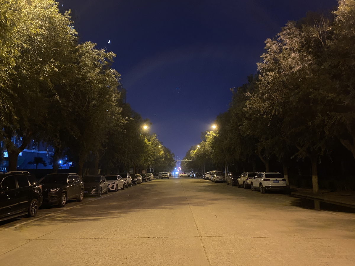 神奇的光影夜景