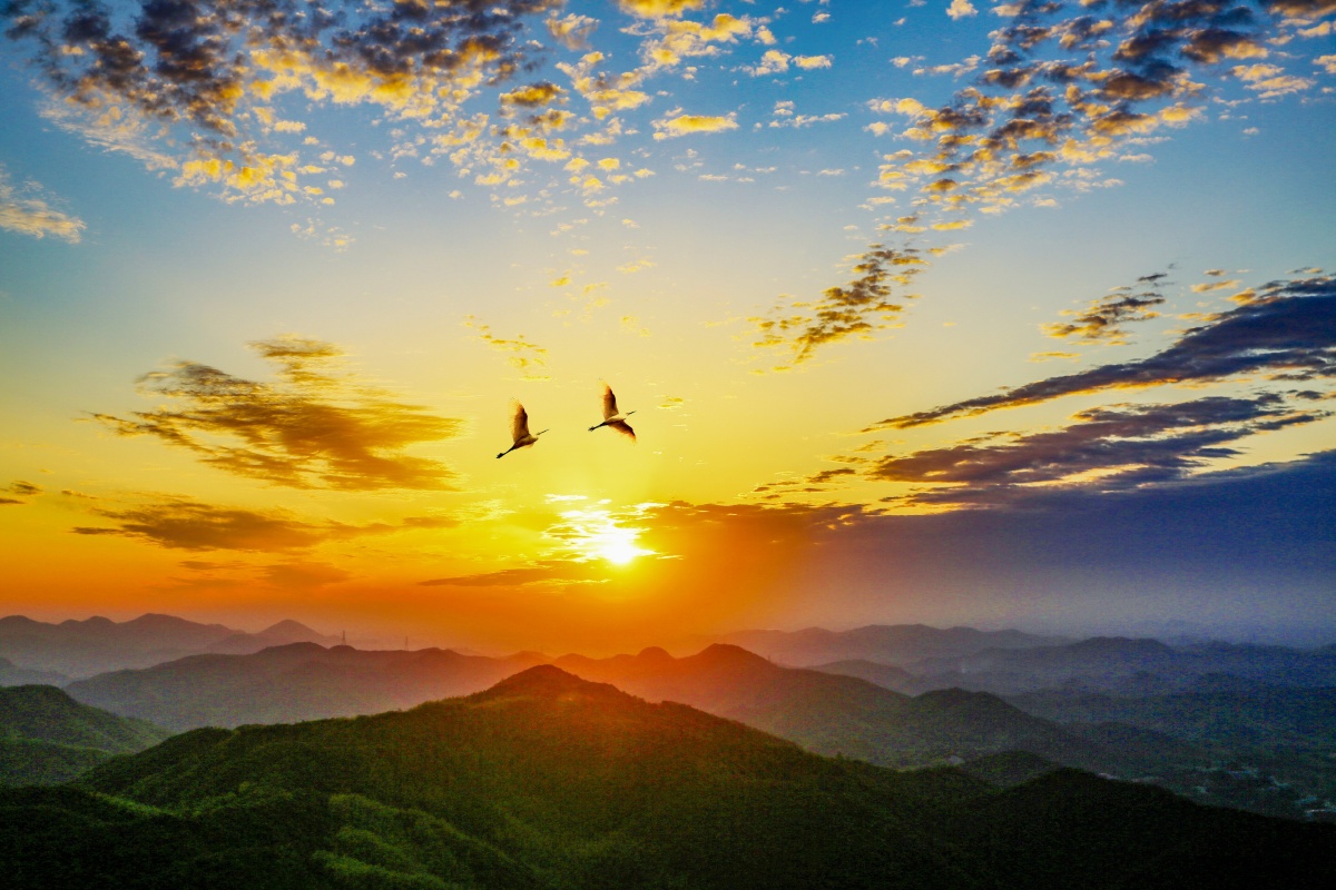 莫干山日出 - 无欲则刚战神 - 图虫