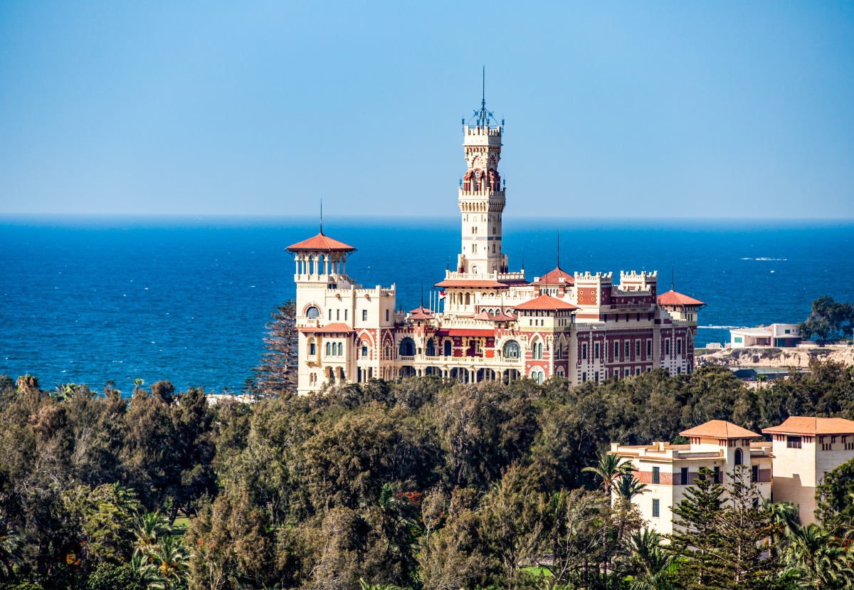 蒙塔扎宫又称埃及夏宫是埃及末代国王法鲁克的行宫