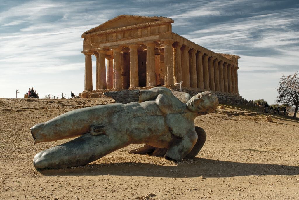 Tempio della Concordia<br />
神庙谷中至今为止保持得相对完好的一座,它大约建于公元前440年。