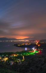 抚仙湖大湾夜景