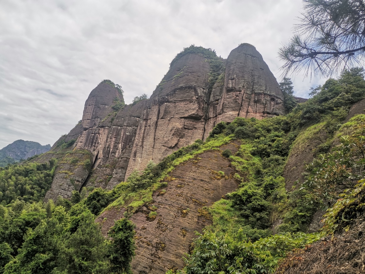 国家5a级景区湖南省新宁县崀山风景独秀