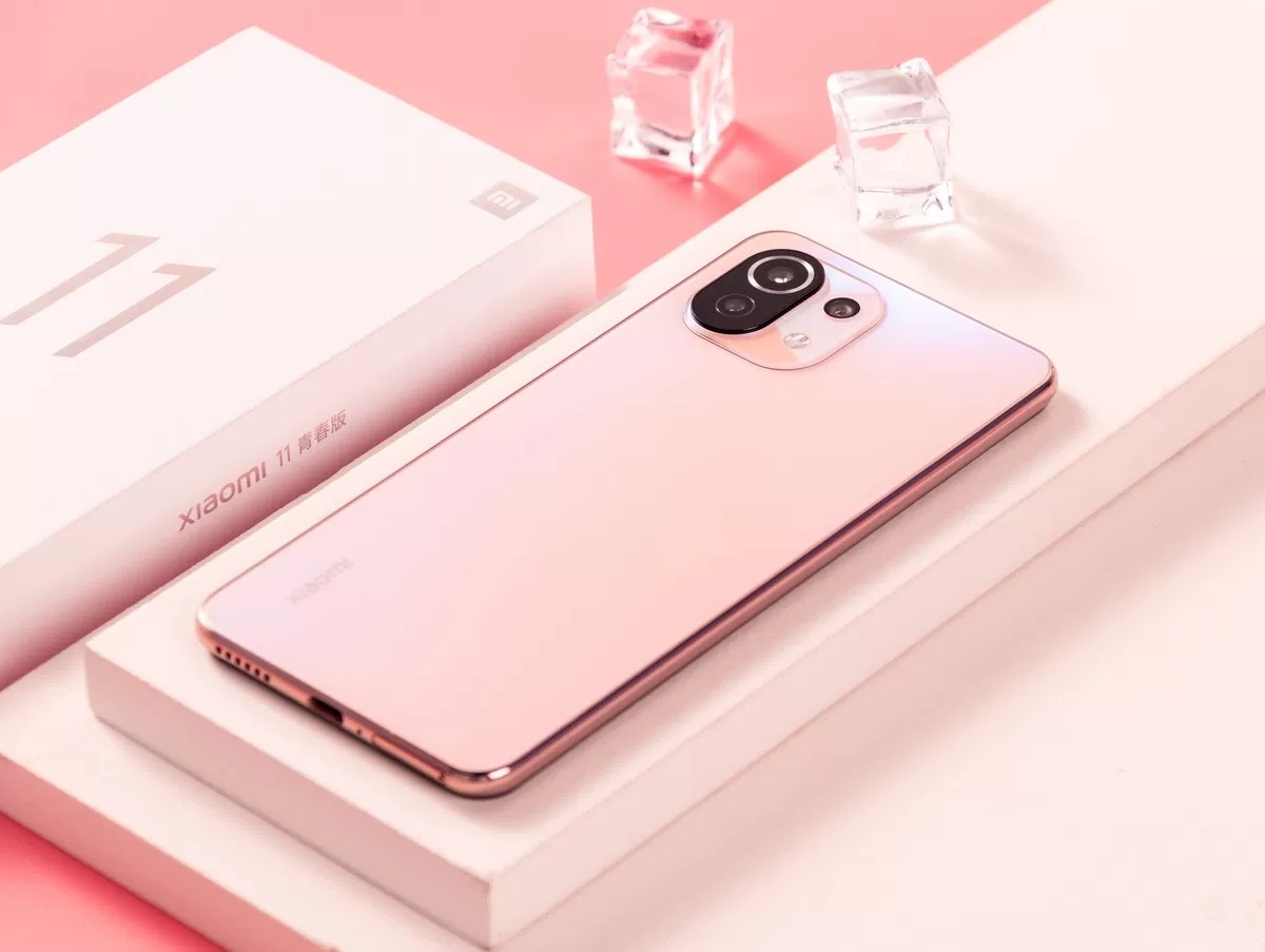 小米11青春版樱花粉