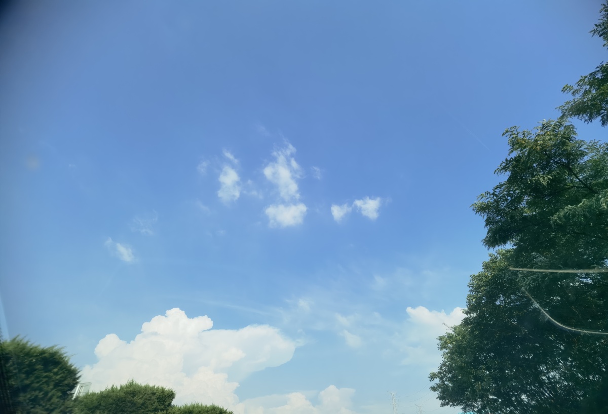 夏天的天空格外吸引人