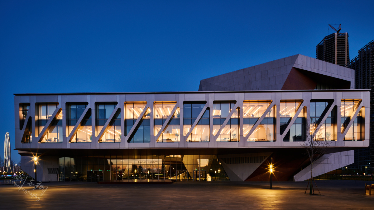 天津茱莉亚学院——冬日外景 - 刘志翔建筑摄影 - 图虫