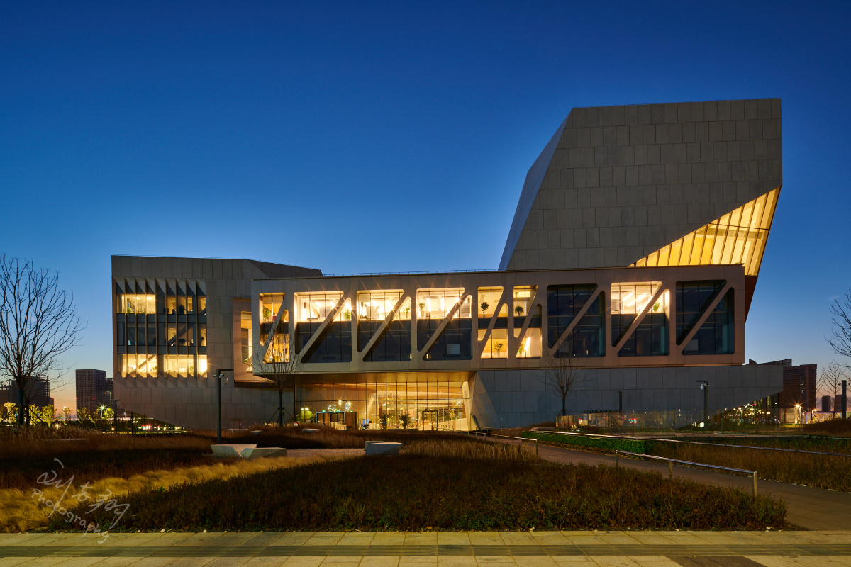 天津茱莉亚学院冬日外景