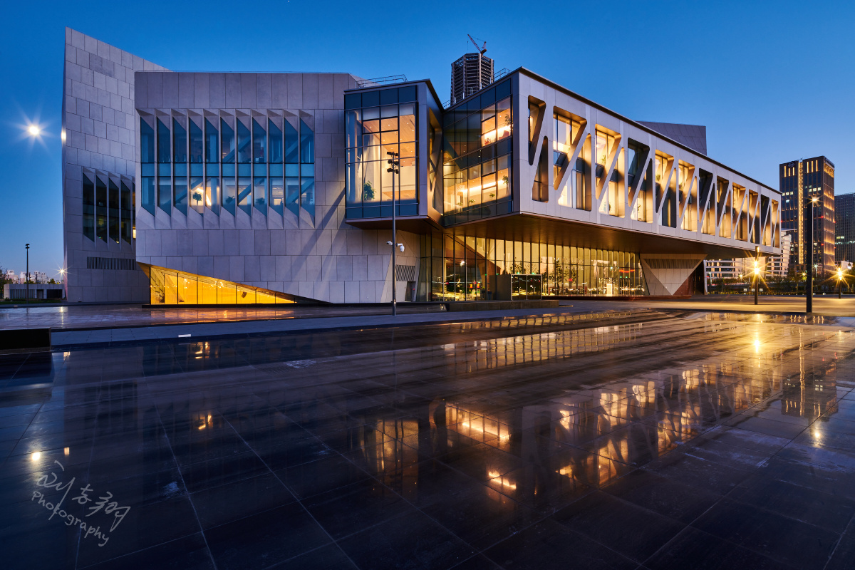 天津茱莉亚学院冬日外景