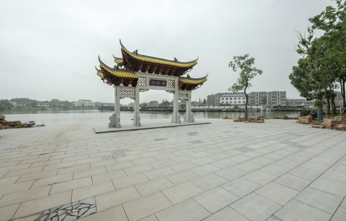 瓜洲古渡文化长廊