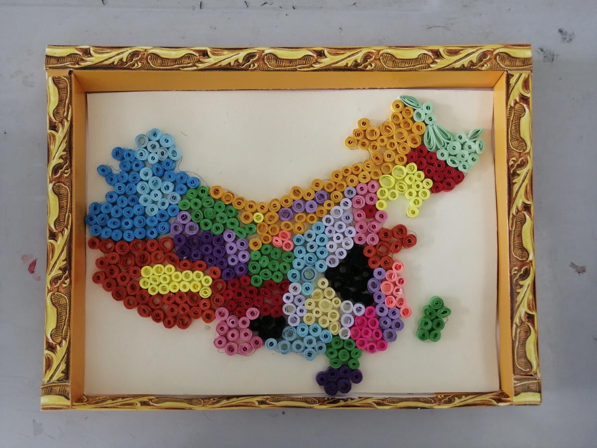 自己纯手工做的地图73