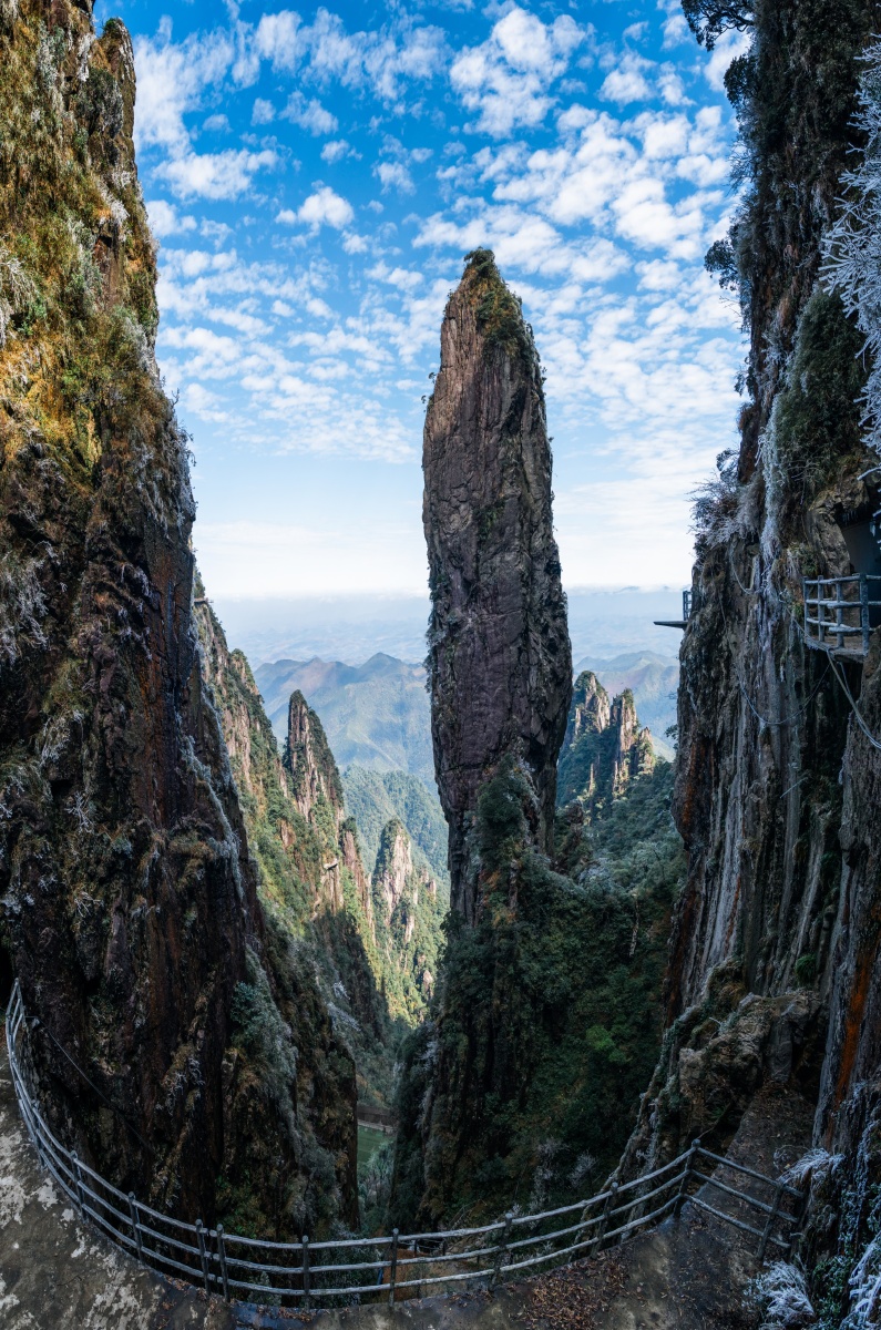 郴州莽山五指峰雾凇12