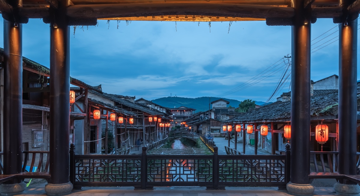 《武夷山·下梅村祖师桥》 下梅村系福建省南平市武夷山市武夷街道