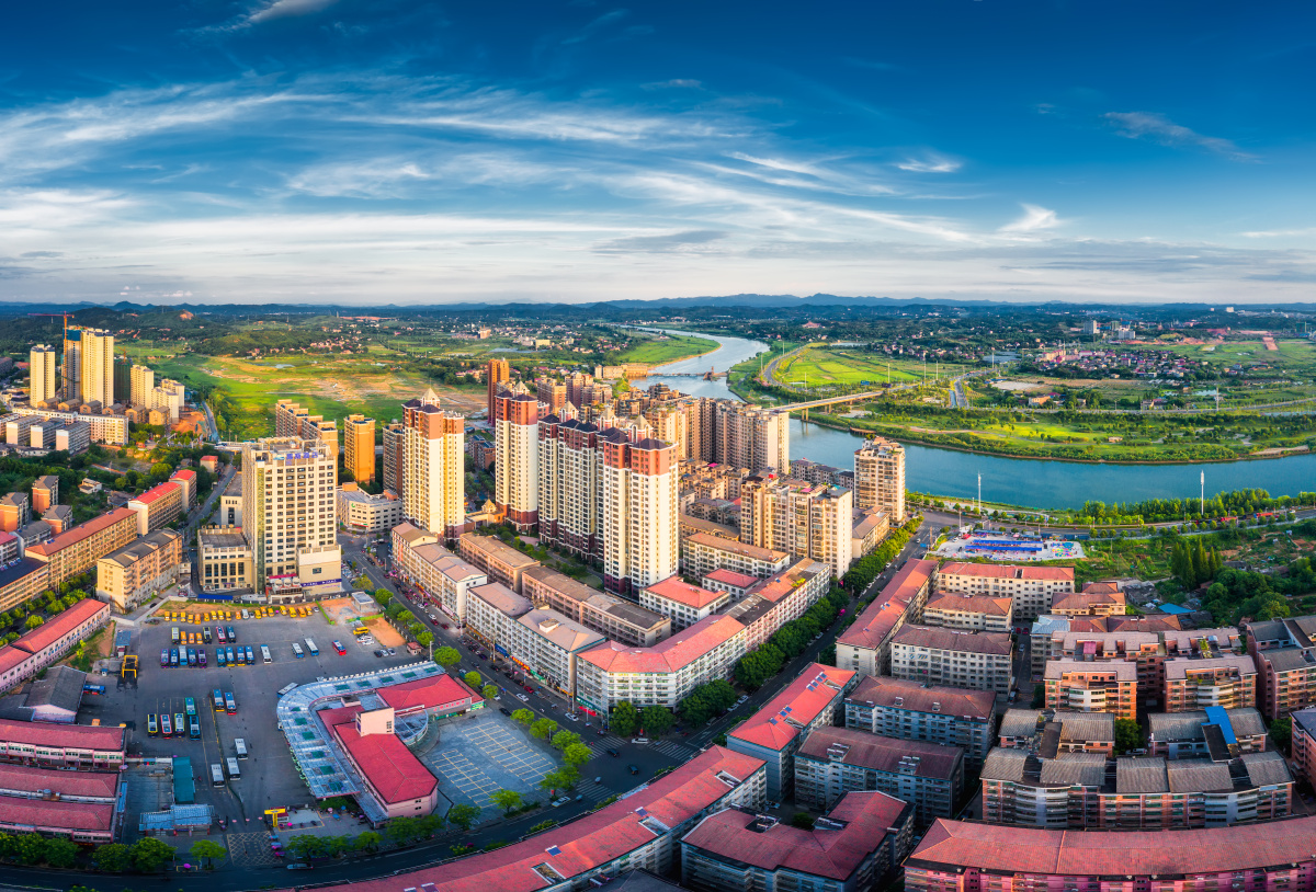 渌口蓝为蓝色打卡摄于株洲市渌口区渌口镇