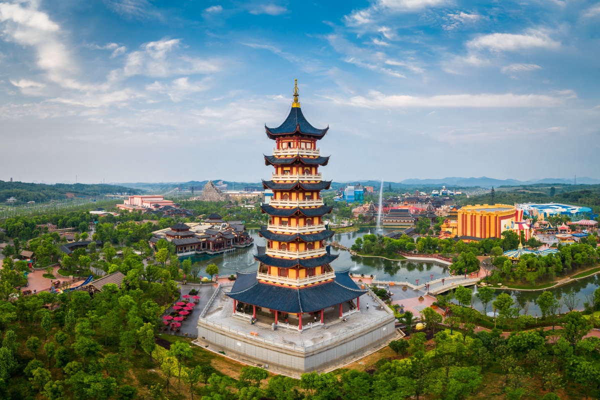 《长沙方特神州塔》