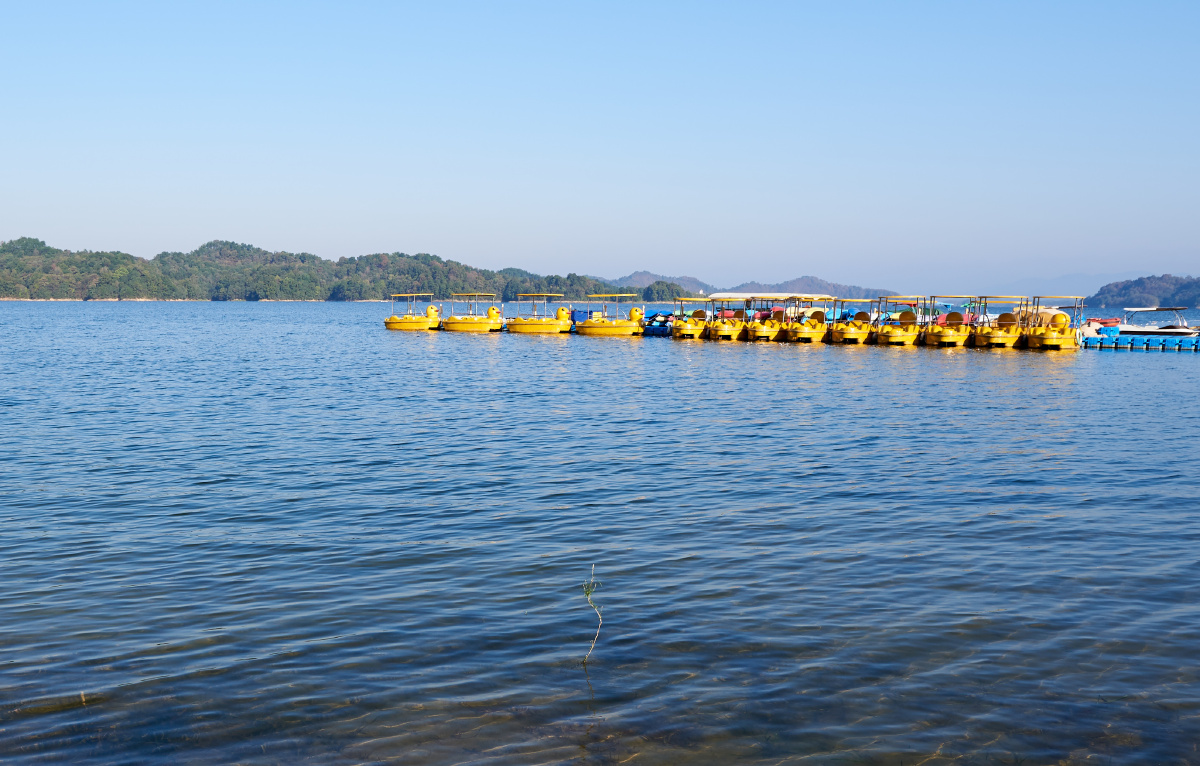 庐山西海金沙滩