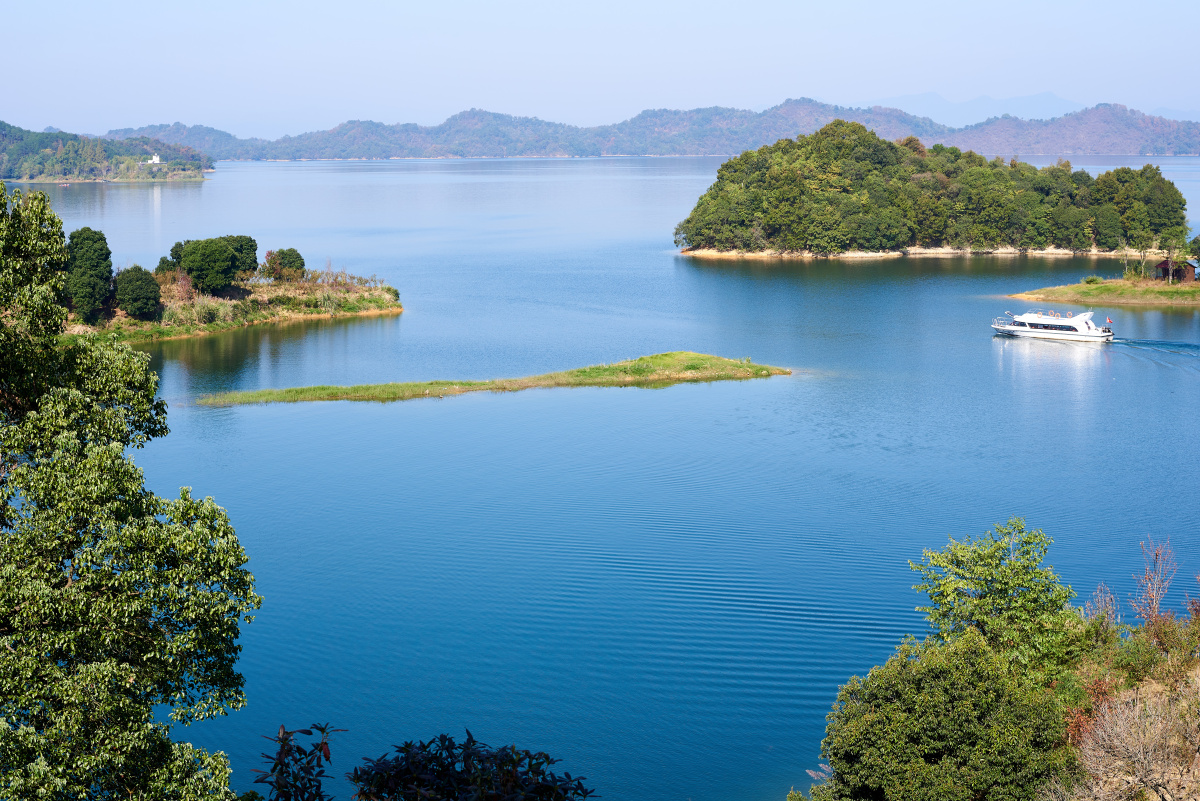 庐山西海金沙滩