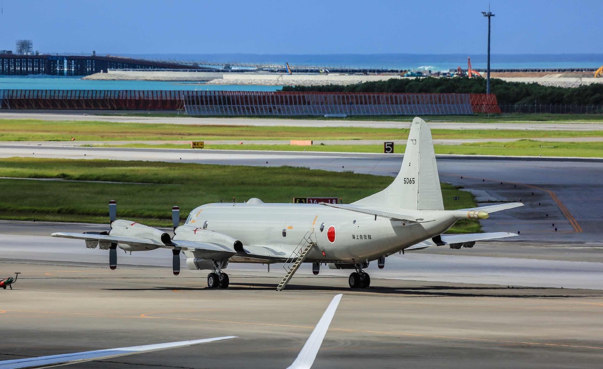 日本海上自卫队p3c猎户座型反潜巡逻机