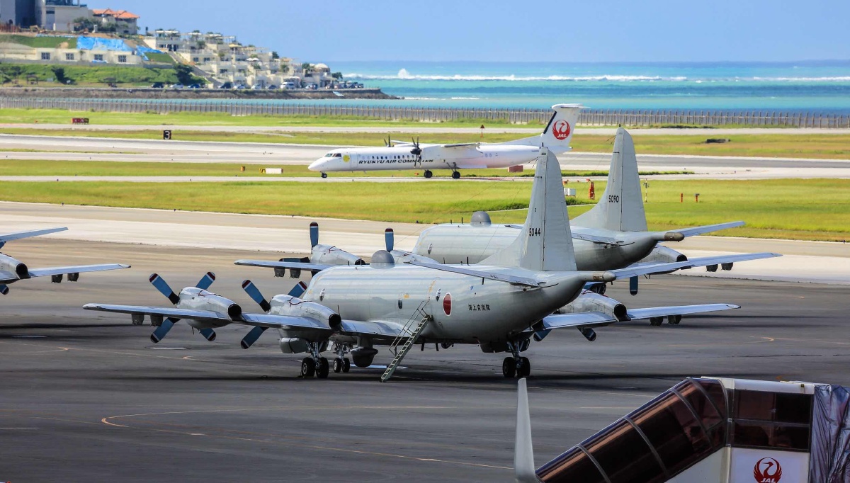 日本海上自卫队p3c猎户座型反潜巡逻机