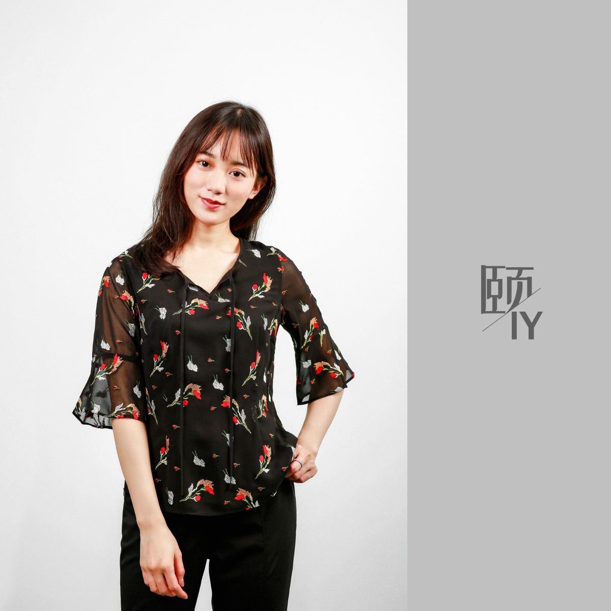 颐iy摄影后期本人模特陈子杨服装颐馨女装