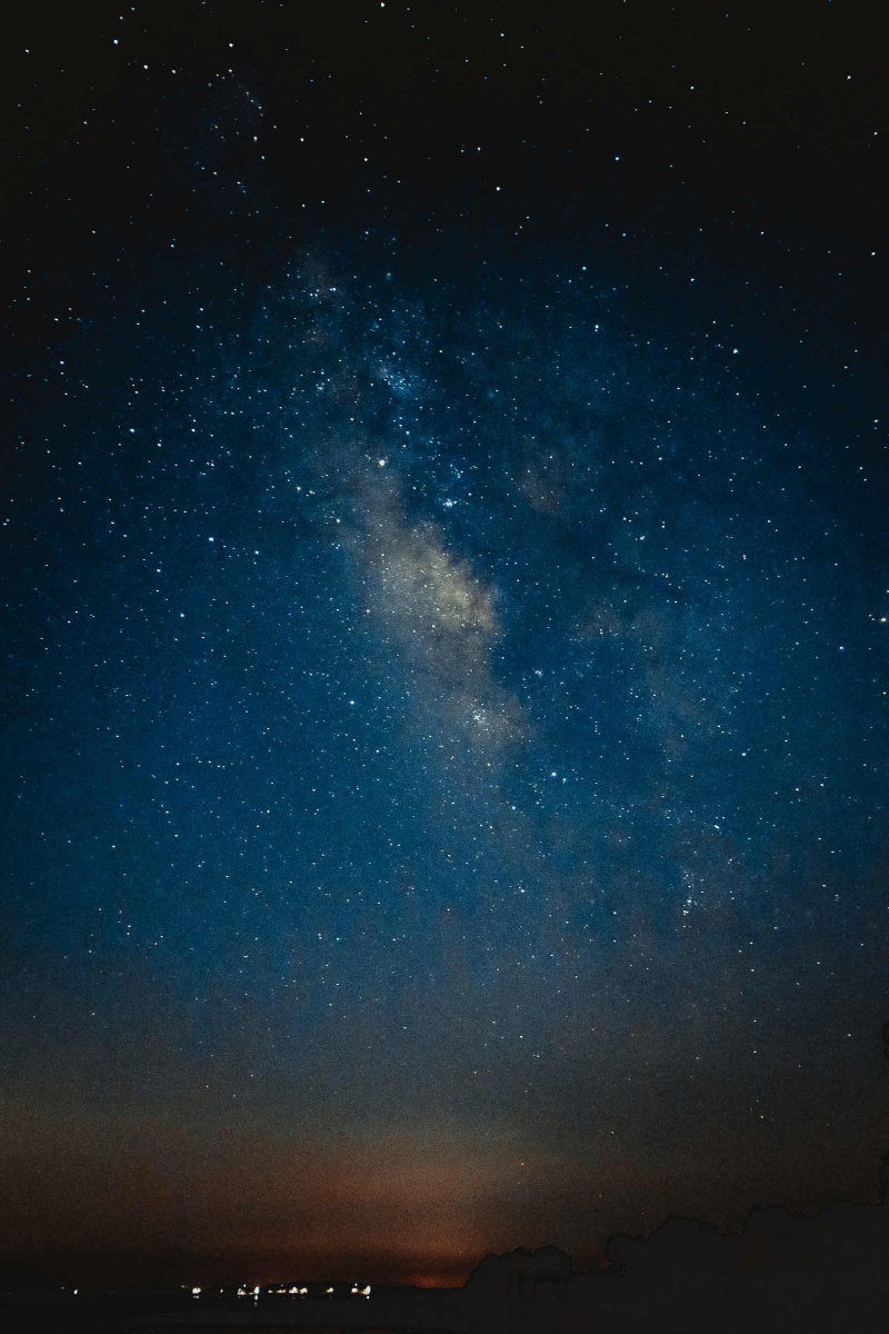 深夜拍摄,第一次接触星空摄影