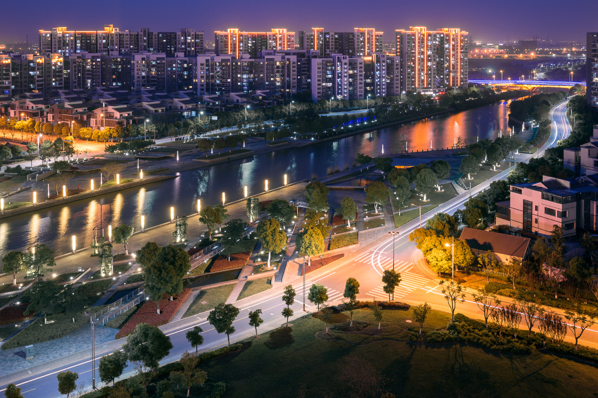 苏州科技城夜景