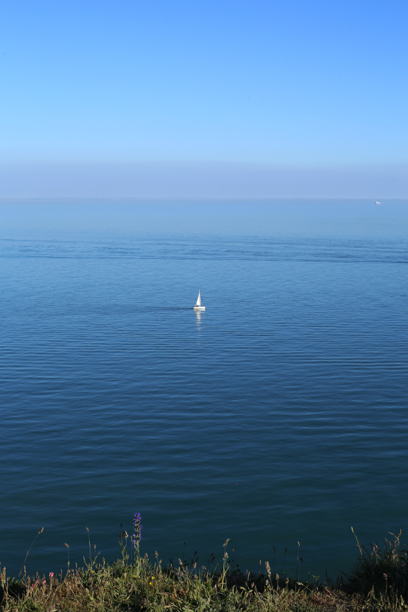 英吉利海峡畔多佛尔白崖