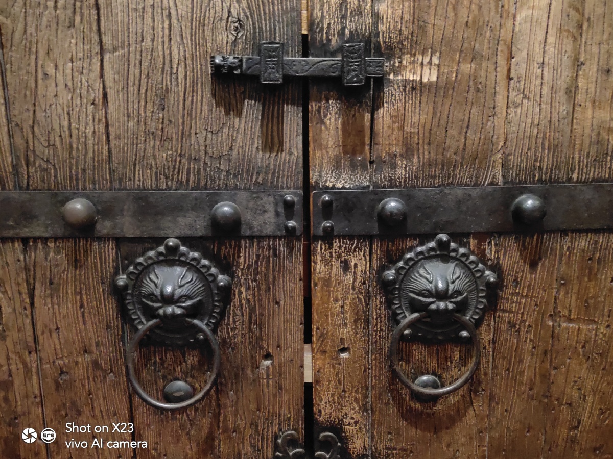 私人收藏的老门