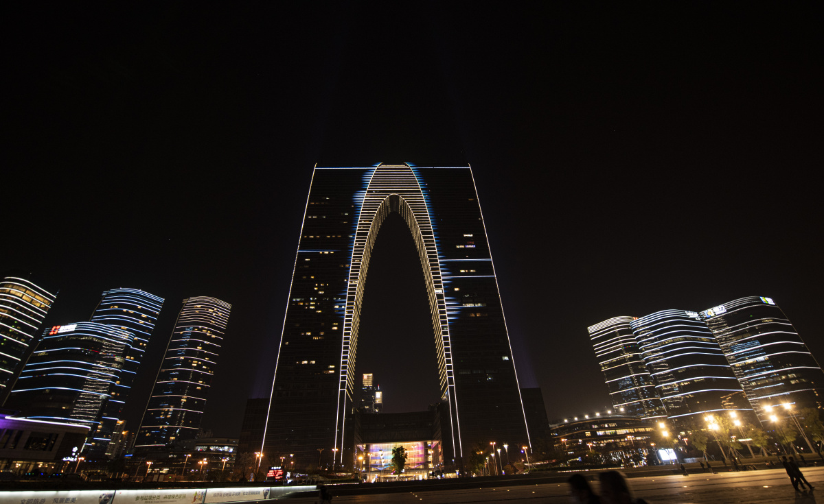 地标建筑东方之门