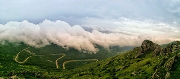 云雾冰山梁
