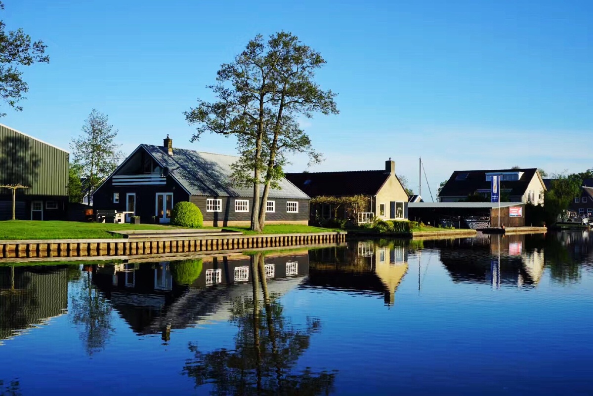 荷兰羊角村一个像童话世界一样地方